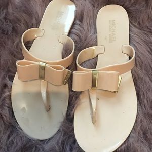 Michael Kors jelly sandals